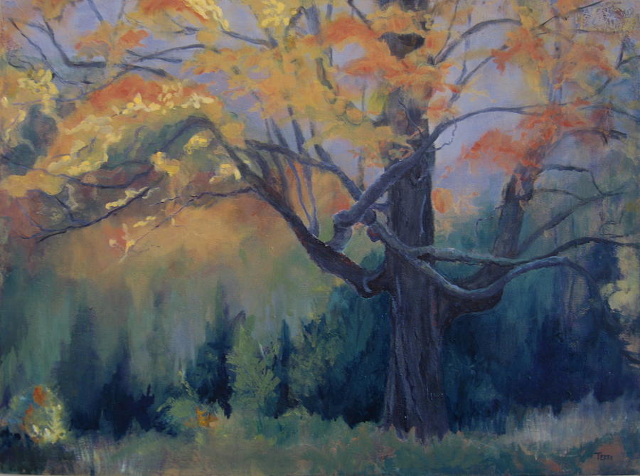 Crane Mountain At The End Of The Trail Painting By Terri Messinger