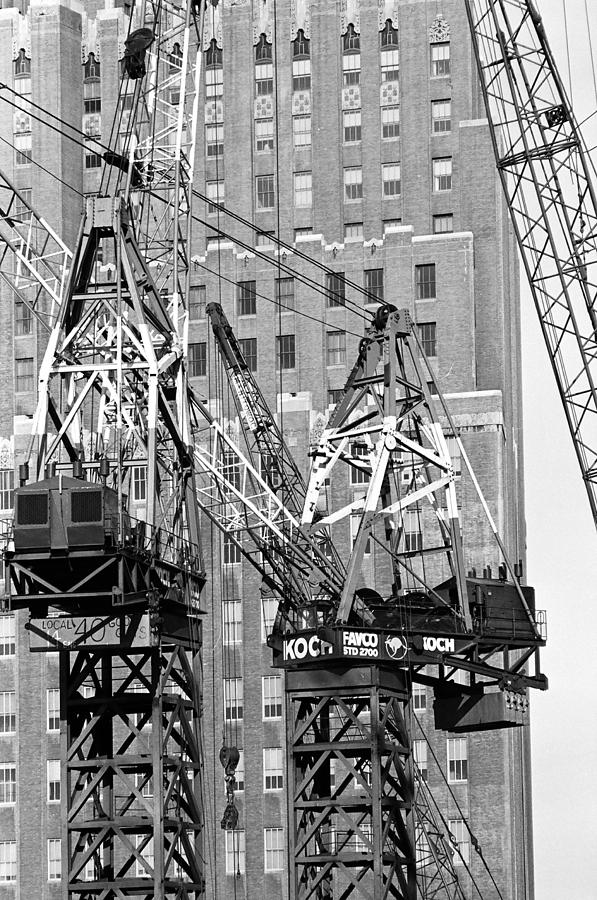 Cranes Ready For Action Photograph by William Haggart