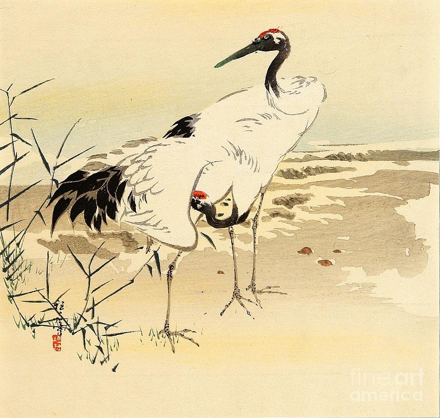 Cranes Painting