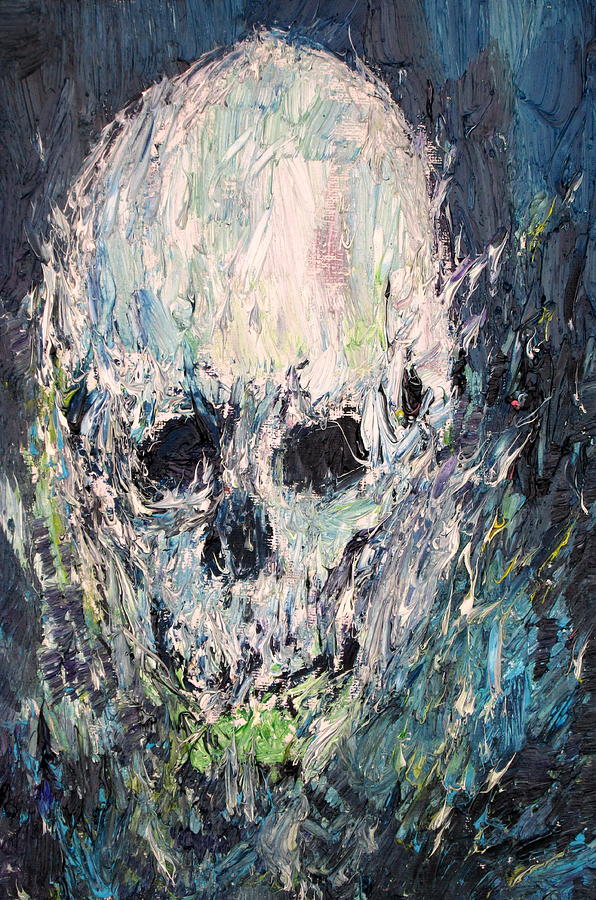 Cranium Painting by Fabrizio Cassetta