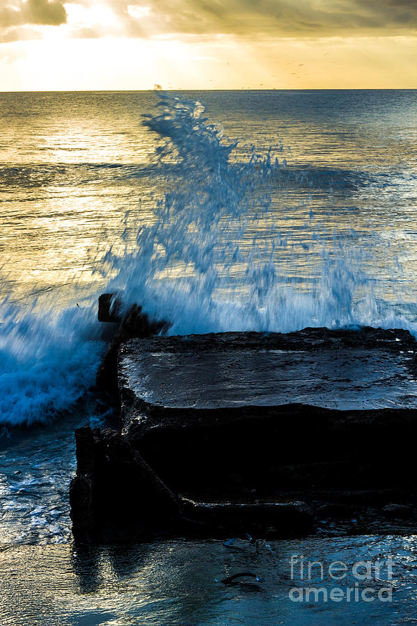 Crashing Rays and Waves  Photograph by Rene Triay FineArt Photos