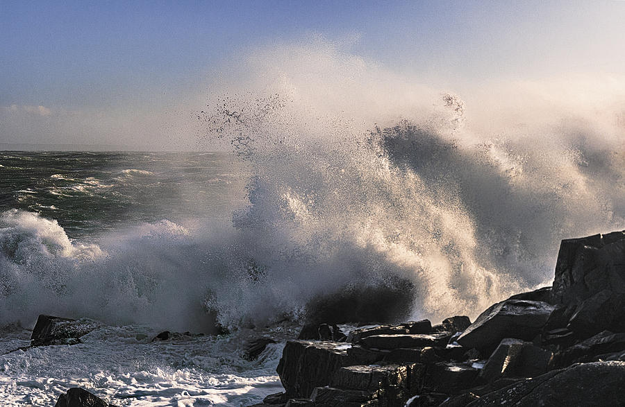 Crashing Surf Photograph by Marty Saccone