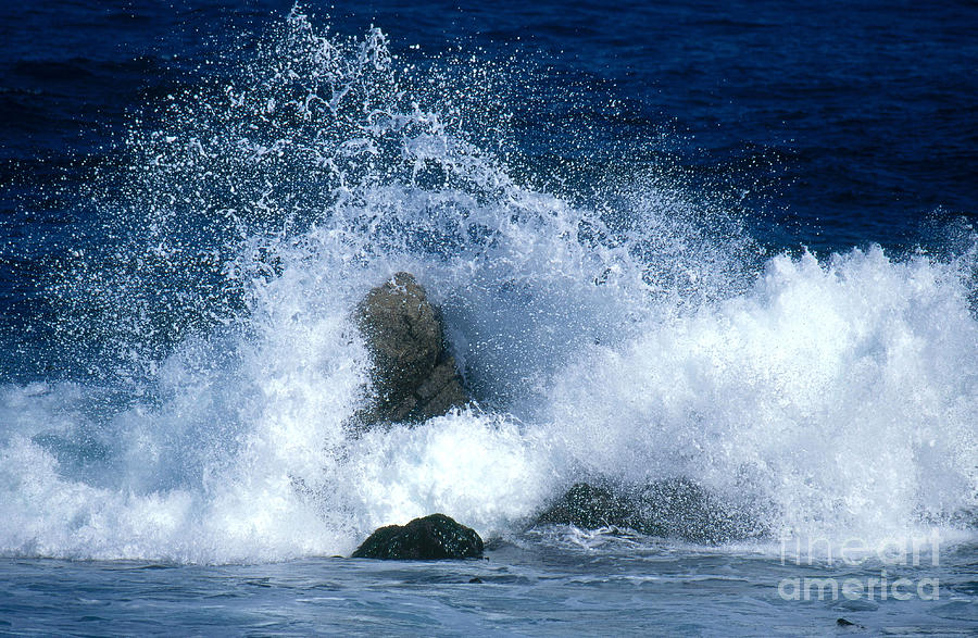 Crashing Wave Photograph by Gregory G. Dimijian, M.D.