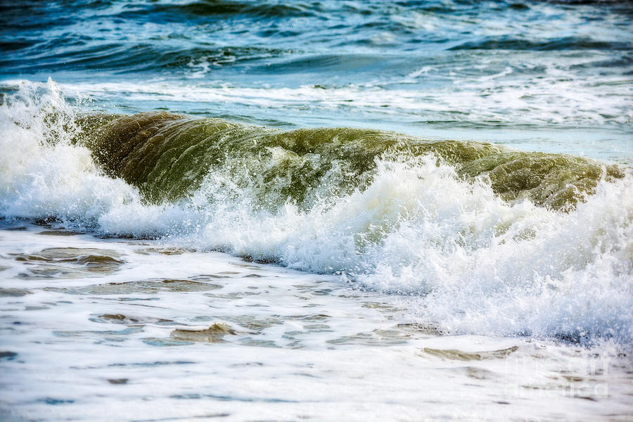 Crashing waves at Virginia Beach Photograph by Leslie Banks | Fine Art ...