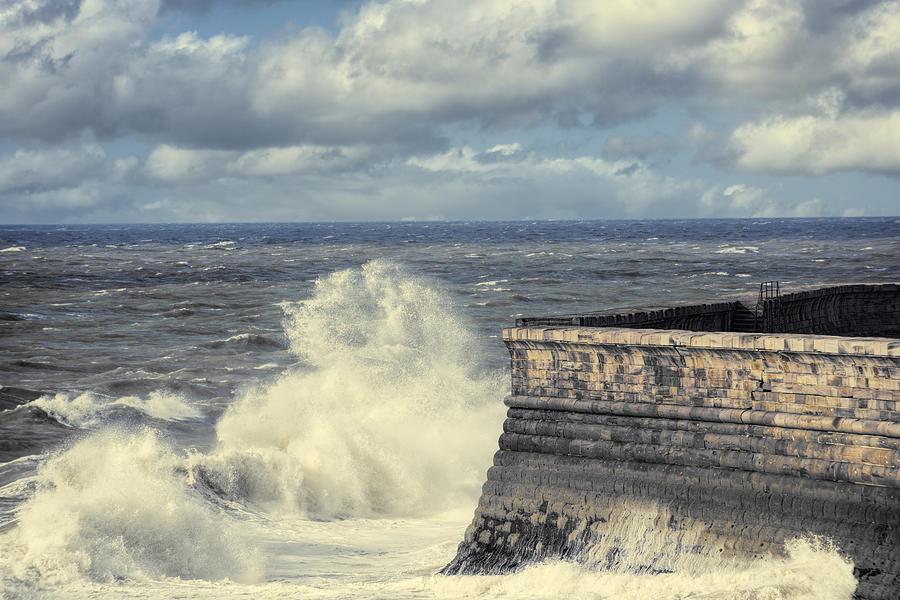 Nature Photograph - Crashing Waves by Amanda Elwell