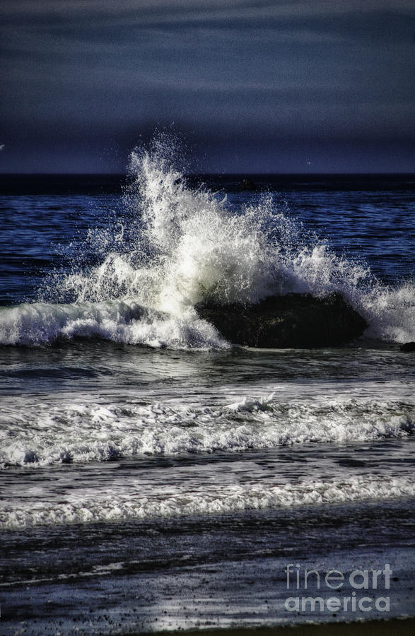 Crashing Waves Photograph by Timothy Hacker