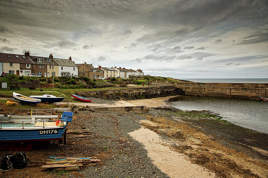 Craster Harbour Photograph by Chalk Photography