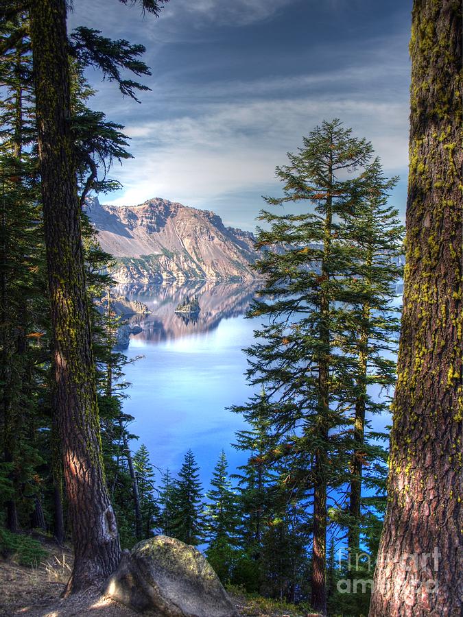 Crater Lake 1 Photograph by Jacklyn Duryea Fraizer