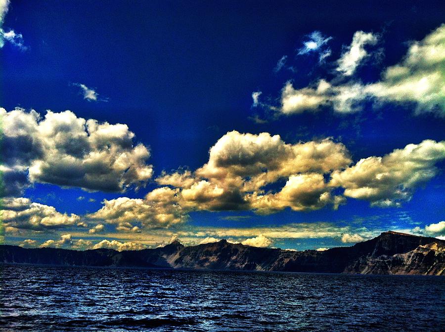 Crater Lake Postcard Photograph
