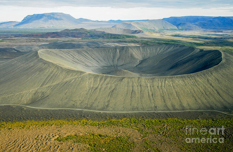 Volcanic crater Photograph by Patricia Hofmeester