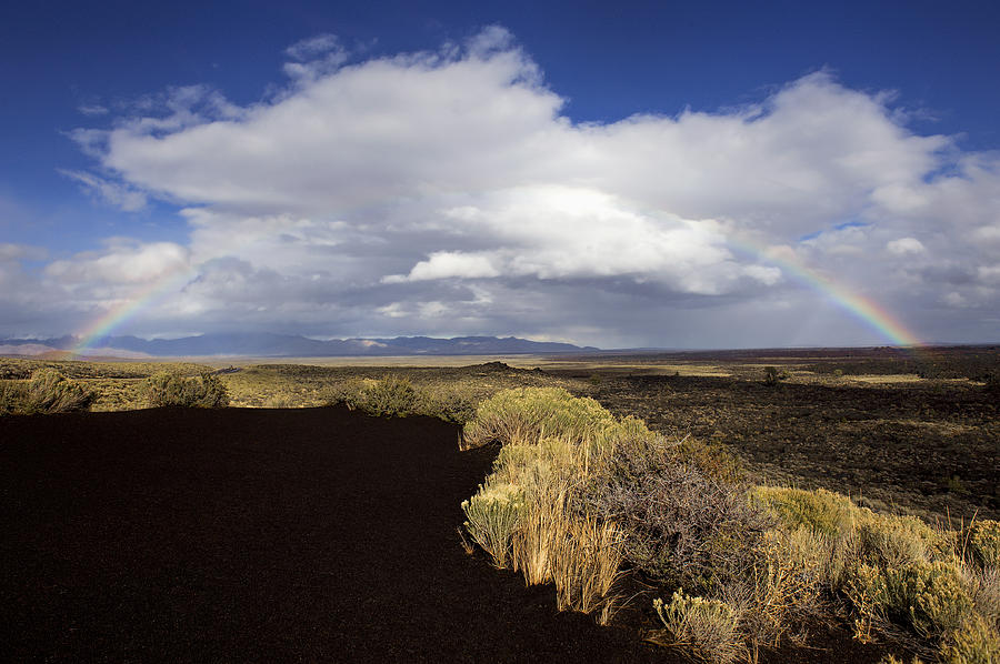 Craters of the Moon Rainbow Photograph by Paul W Sharpe Aka Wizard of Wonders