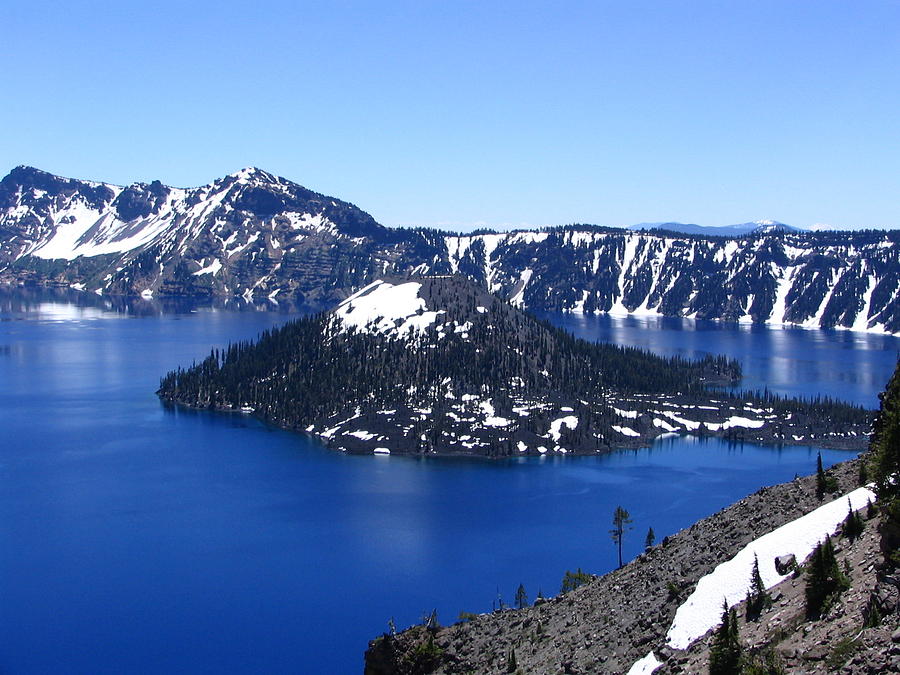 Crator Lake Photograph by Radhika Kulkarni - Fine Art America