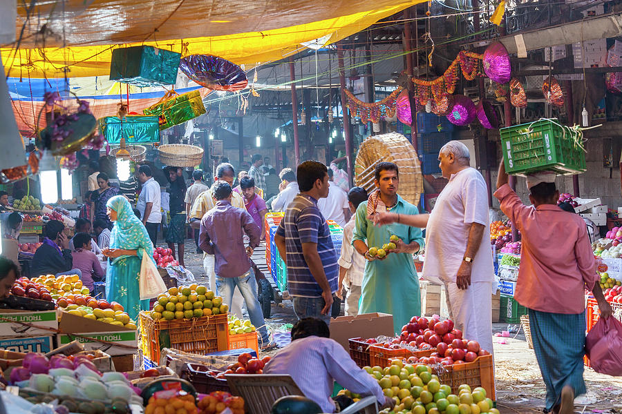 Crawford Market, Mumbai, India Photograph by Peter Adams