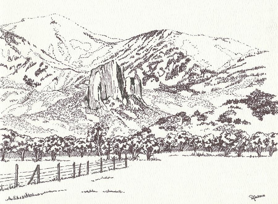 Crawford Needle Rock Drawing