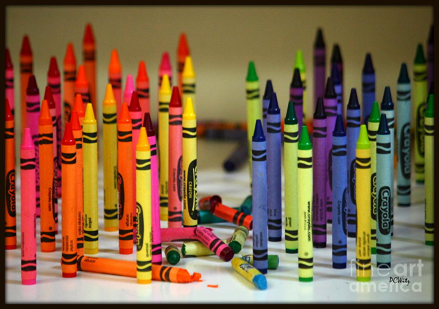 Crayon Wars Photograph by Patrick Witz