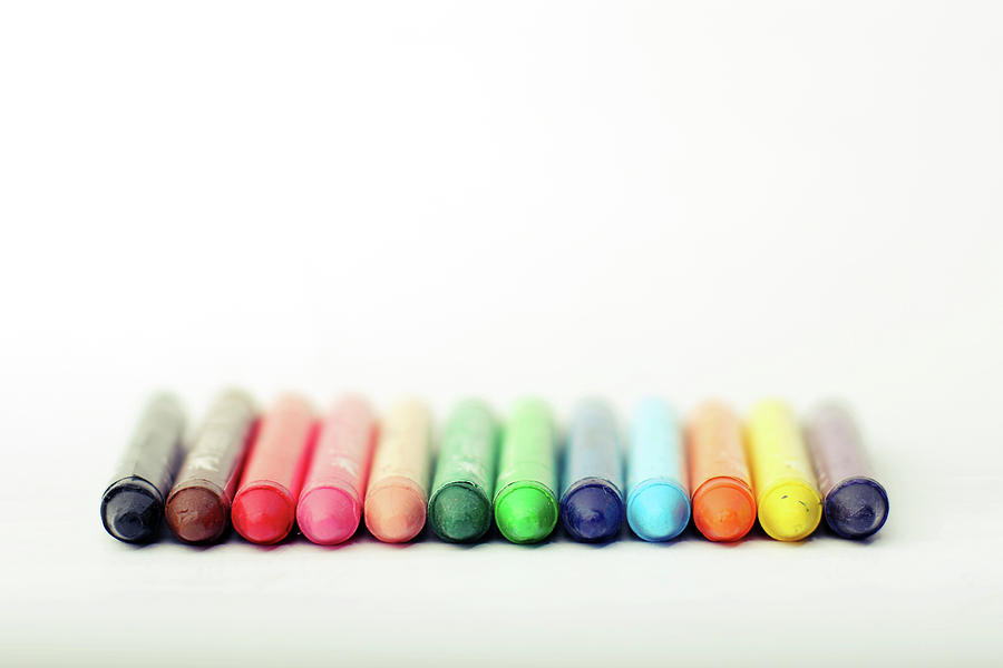 Crayons Photograph by Photo By Jogesh S