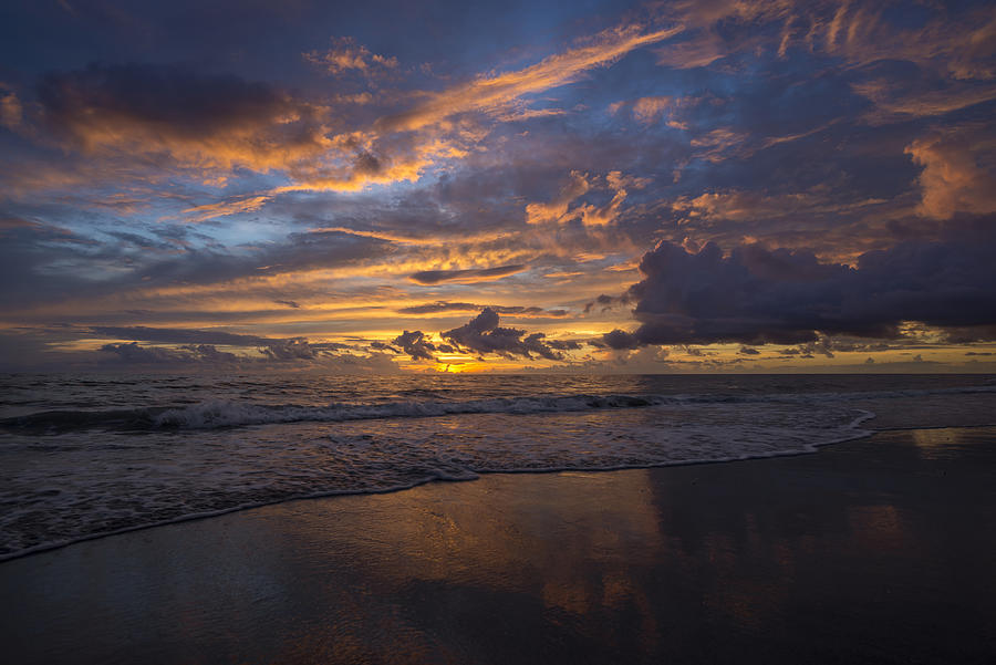 Sunset Photograph - Crazy Clouds by Russ Burch