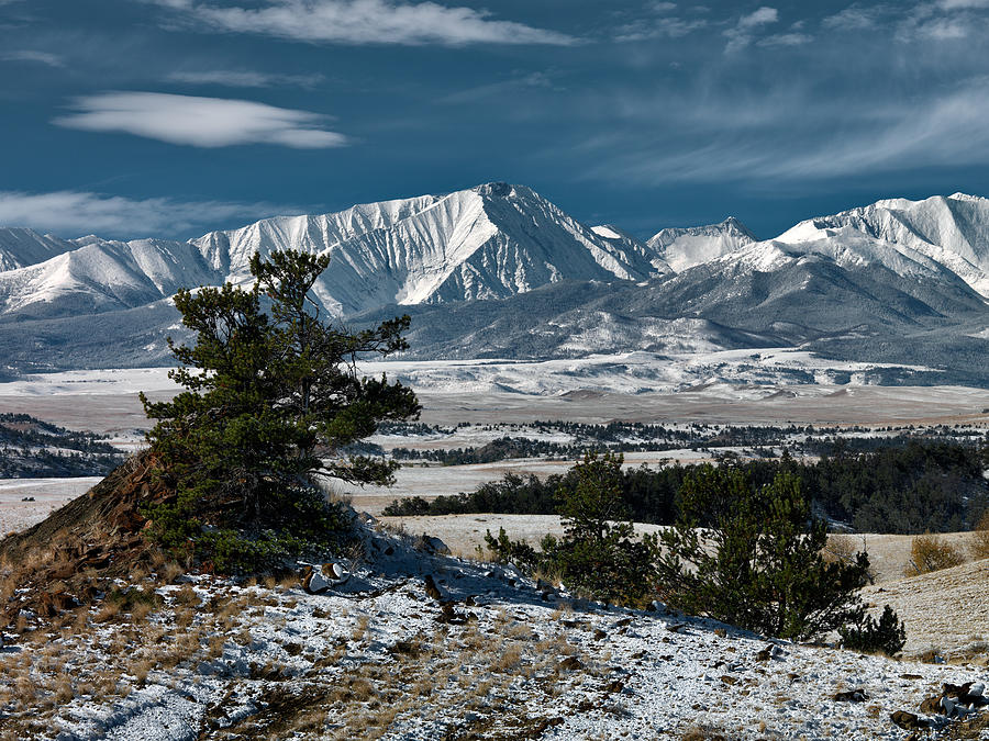 Crazy Mountains Montana Photograph by Leland D Howard