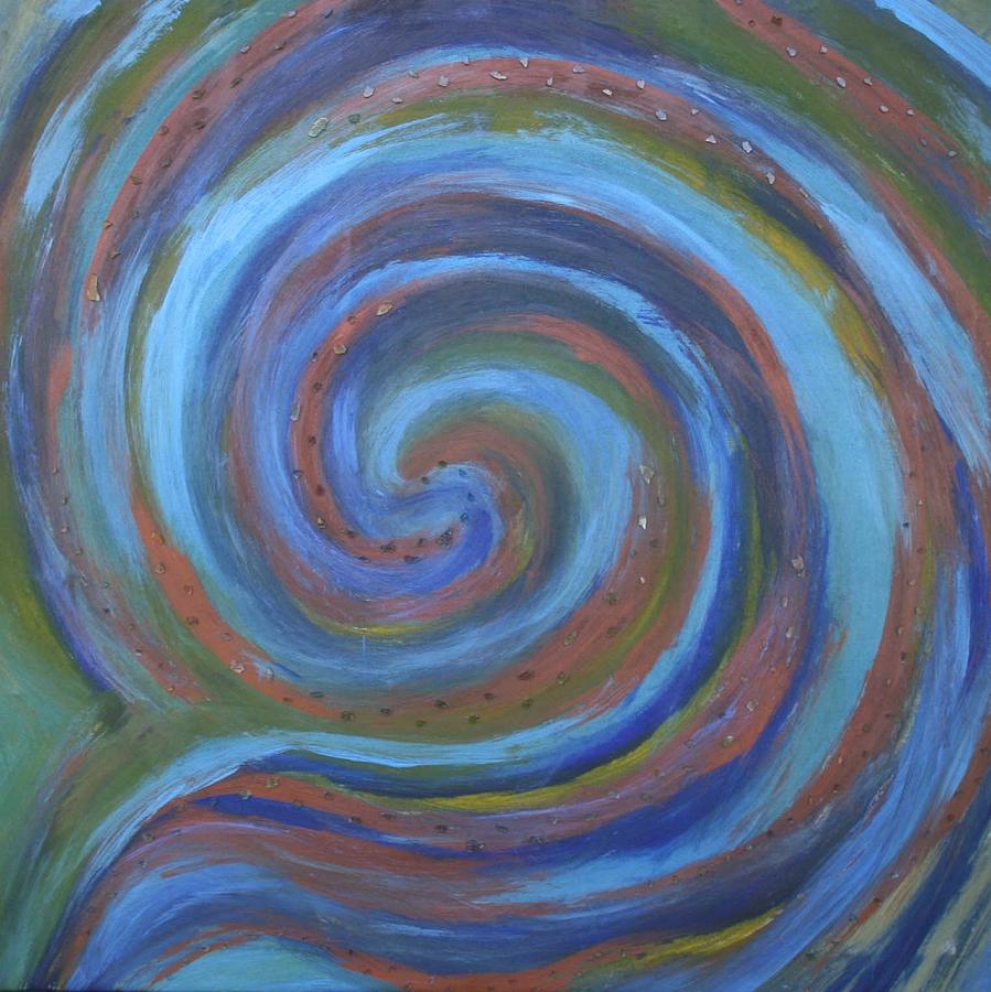 Crazy Swirl Painting by Karen Novak - Fine Art America