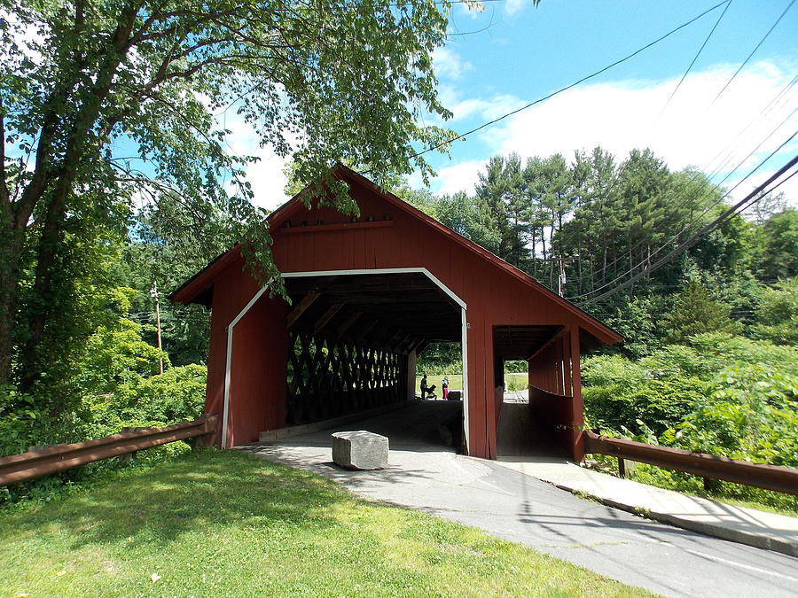Creamery Covered Bridge Photograph by Catherine Gagne