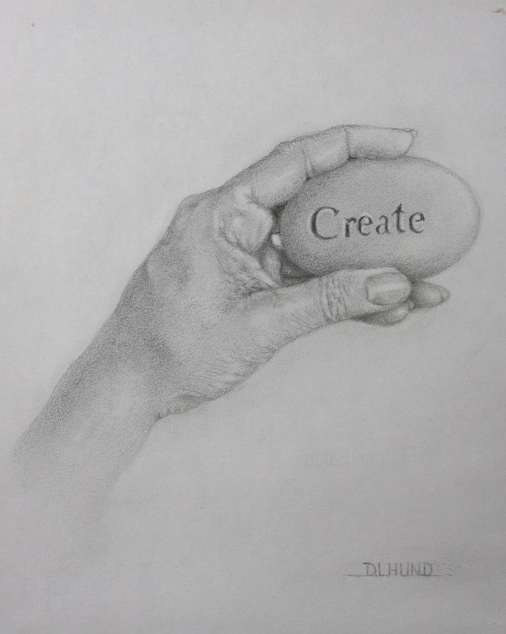 Create Painting - Create by Diana L Hund Create Painting - Create by Diana L Hund