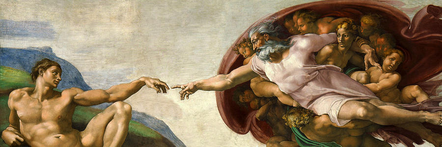Michelangelo Digital Art - Creation by Michelangelo
