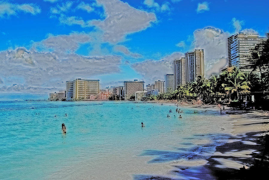 Creative Waikiki Photograph by Caroline Stella