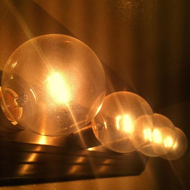 Lights Photograph - ...creatively Random (31) #lights #bulb by Tyrone Stokes