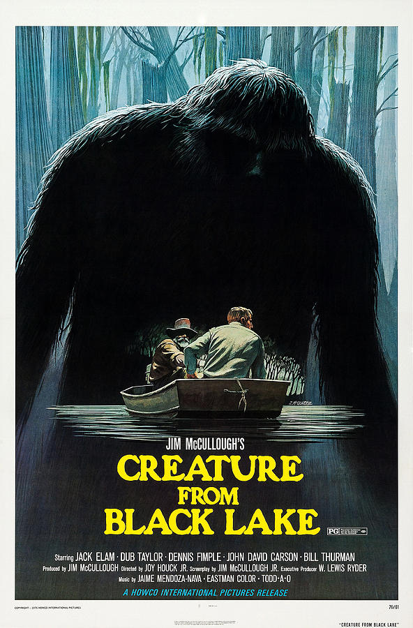 Creature From Black Lake, U.s. Poster Photograph by Everett
