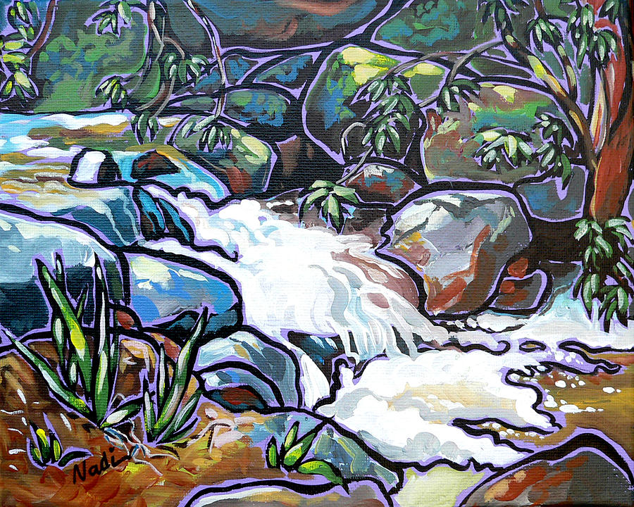 Creek Painting by Nadi Spencer