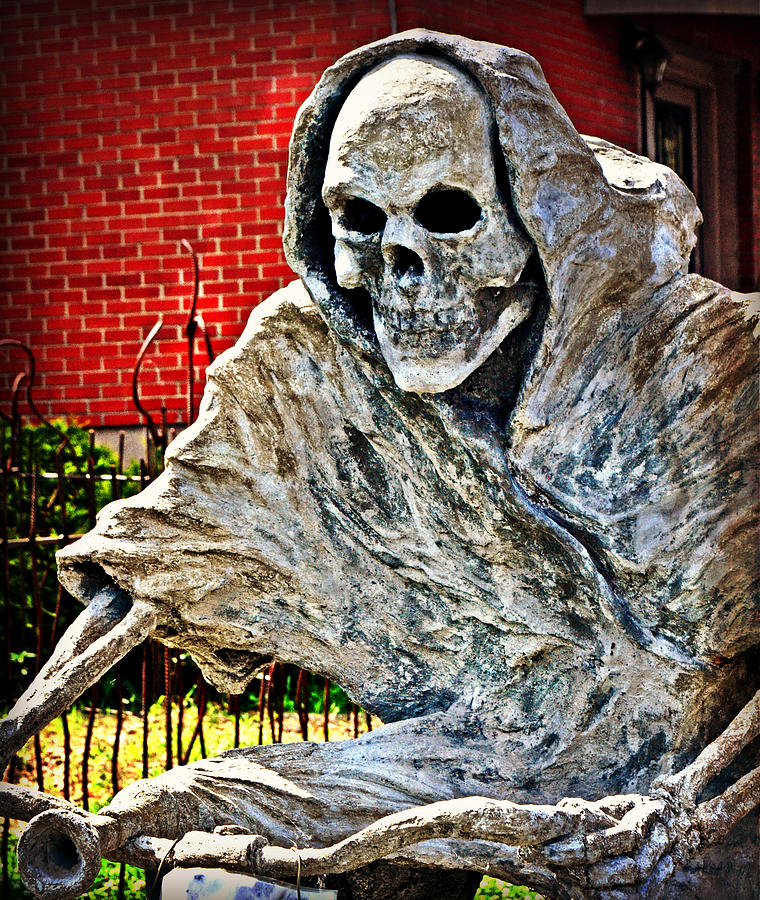 Creepy Reaper 2 Photograph by Marty Koch