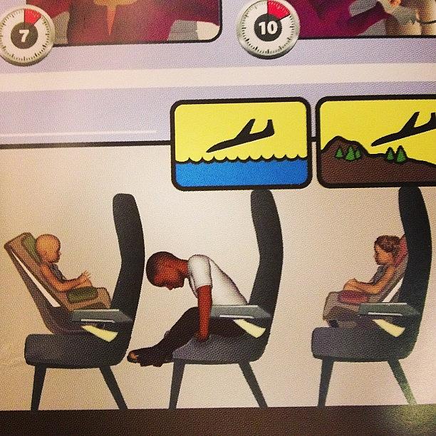 Travel Photograph - Creepy Safety Illustrations On American by Joshua Johnson