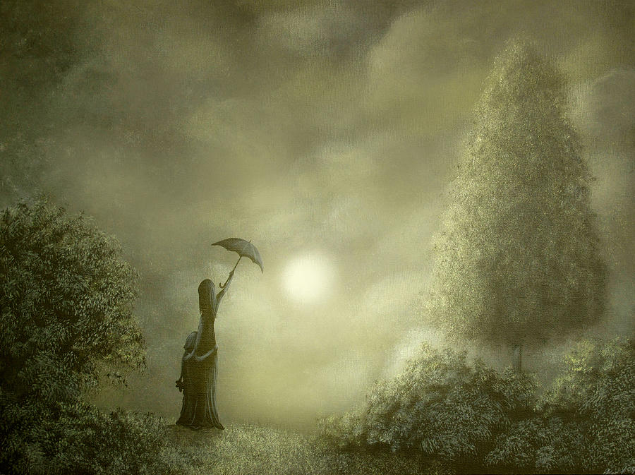 Creepy Tears. Fantasy Fairy Tale Landscape Painting. By Philippe ...