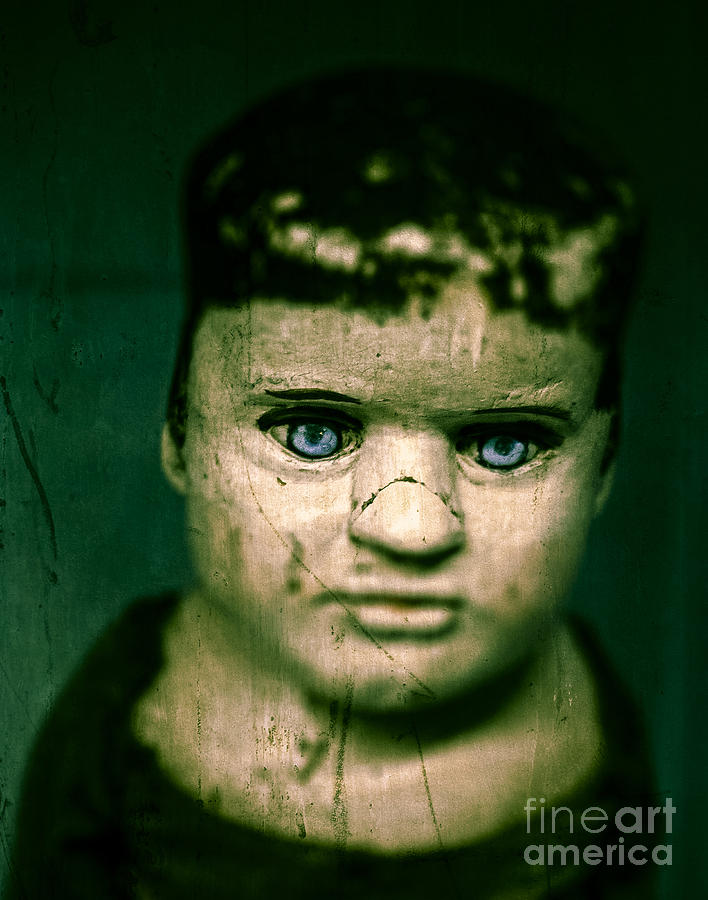 Halloween Photograph - Creepy Zombie Child by Edward Fielding