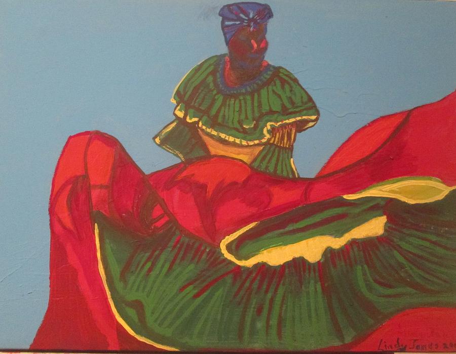 Creole Dancer Painting by Jennylynd James