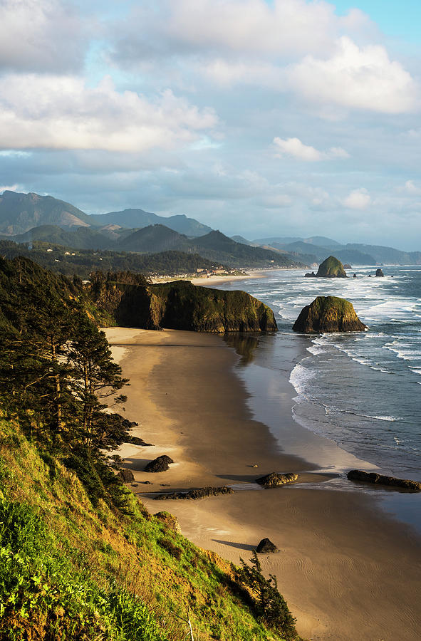 Crescent Beach, Near Cannon Beach Photograph by Robert L. Potts - Fine ...