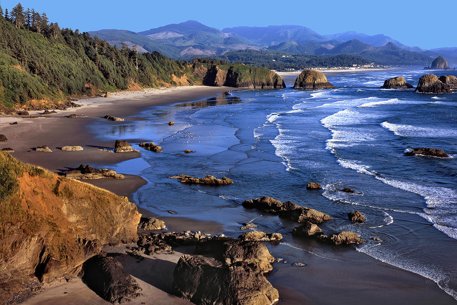 Crescent Beach Oregon Photograph by Matthew Ahola