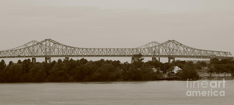New Orleans Photograph - Crescent City Connection by Andre Turner