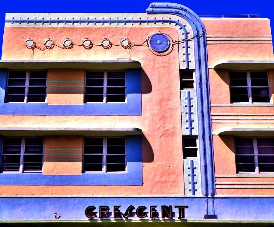 Crescent Deco Photograph by Benjamin Yeager