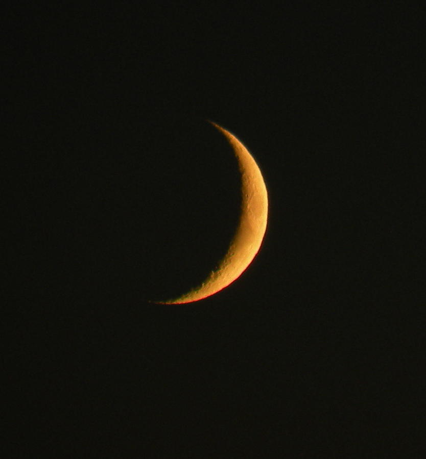 Decor Photograph - Crescent Moon by Brian Chase