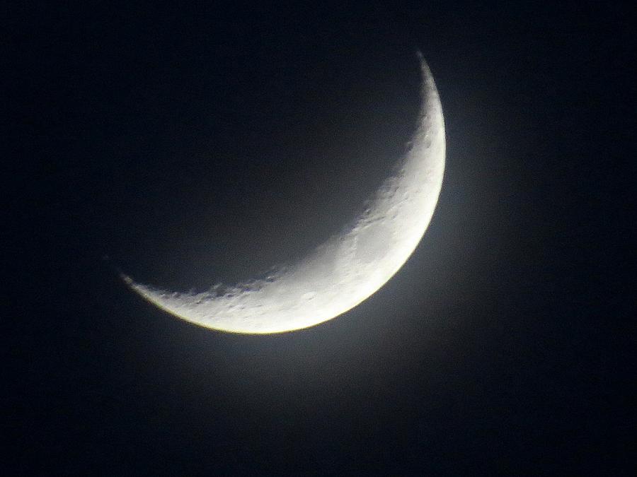 Crescent Moon Photograph by MTBobbins Photography