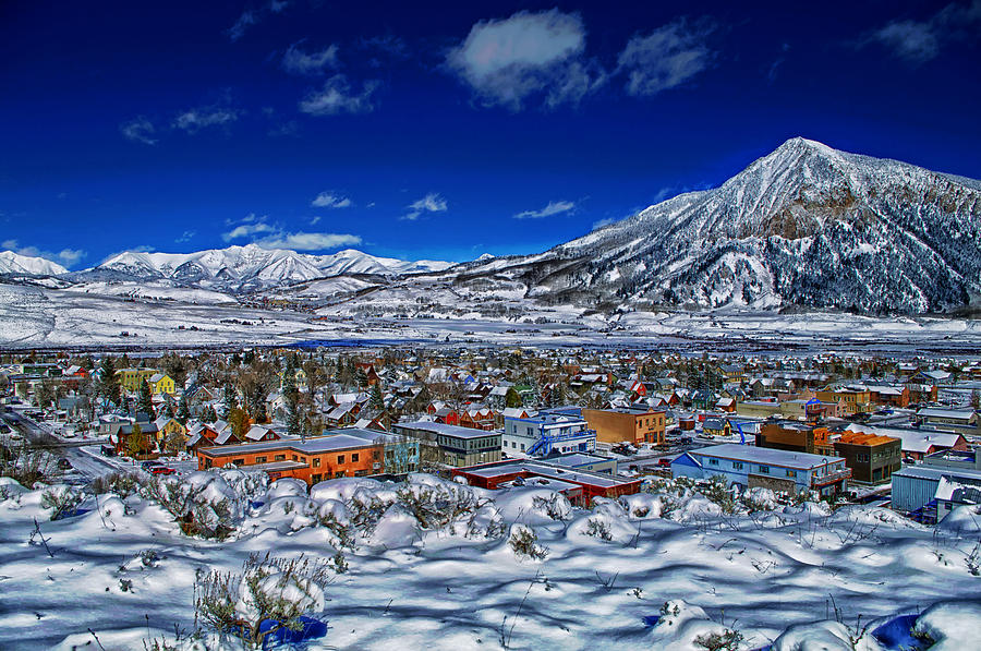 Architecture Photograph - Crested Butte Colorado by Mountain Dreams