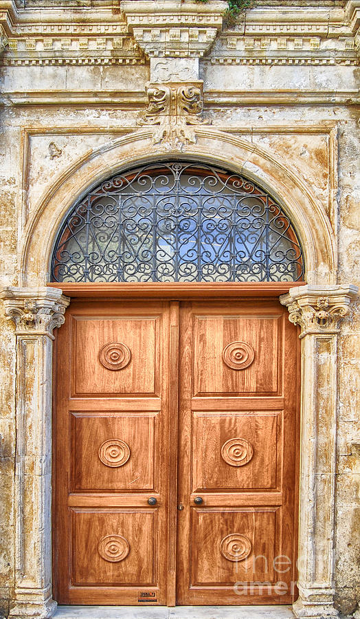 Crete Doorway 02 Photograph by Antony McAulay