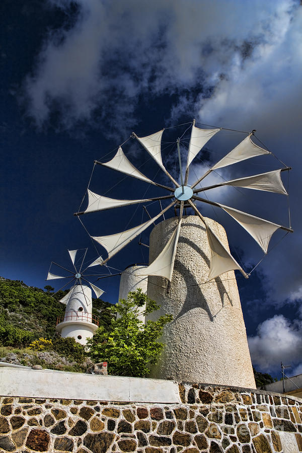Windmills Photograph - Creton Windmills by David Smith
