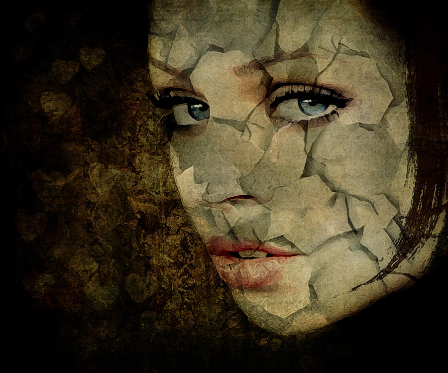 Cried for no one Digital Art by Marie Gale