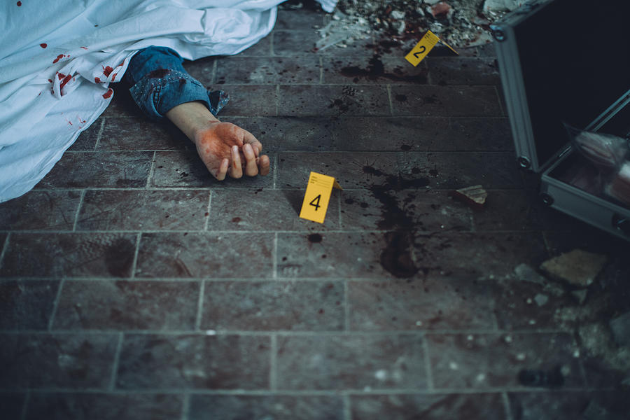 Crime scene Photograph by South_agency