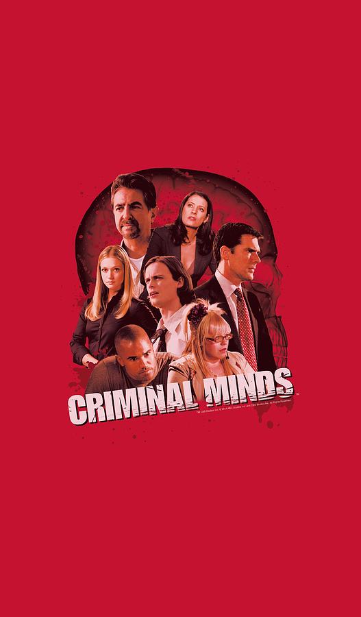 Criminal Minds Digital Art - Criminal Minds - Brain Trust by Brand A