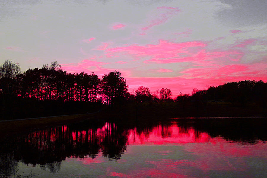 Crimson Sunset Photograph by Lorna Rose Marie Mills DBA  Lorna Rogers Photography