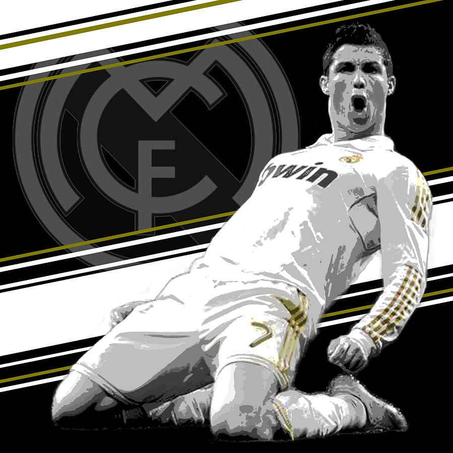 Cristiano Ronaldo Photograph - Cristiano Ronaldo Real Madrid Print by Pro Prints Cristiano Ronaldo Photograph - Cristiano Ronaldo Real Madrid Print by Pro Prints