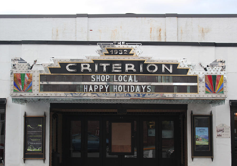 Criterion Photograph by Mary Bedy